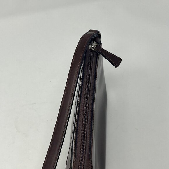 brown leather handbag shoulder bag small - Picture 2 of 11